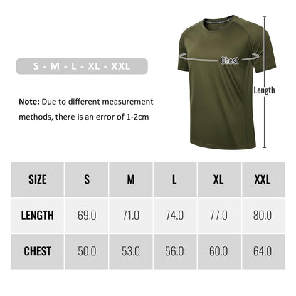 3 Pack Mens Running T Shirts Gym Clothes ShirtsQuick Dry Moisture Wicking Athletic Shirt Breathable Cool Workout Tshirts