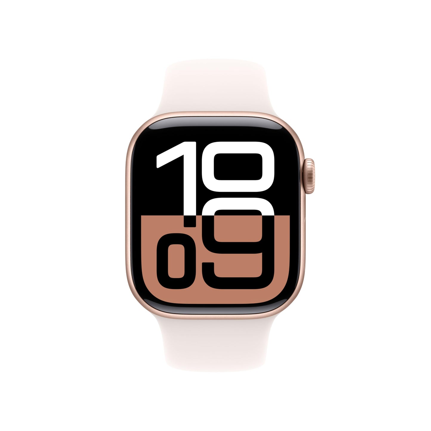 Apple Watch Series 10 GPS 42 mm Smartwatch with Jet Black Aluminium Case with Black Sport Band - S/M. Fitness Tracker, ECG App, Always-On Retina Display, Water Resistant