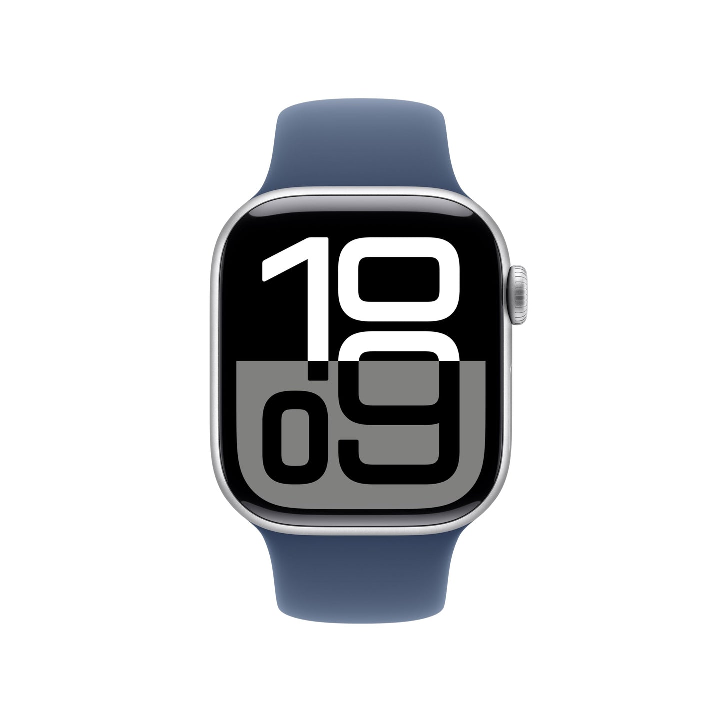 Apple Watch Series 10 GPS 42 mm Smartwatch with Jet Black Aluminium Case with Black Sport Band - S/M. Fitness Tracker, ECG App, Always-On Retina Display, Water Resistant