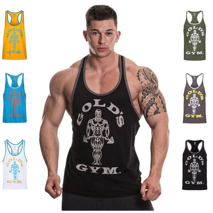 Gold's Gym GGVST004 Men's Training Sports Fitness Tank Top