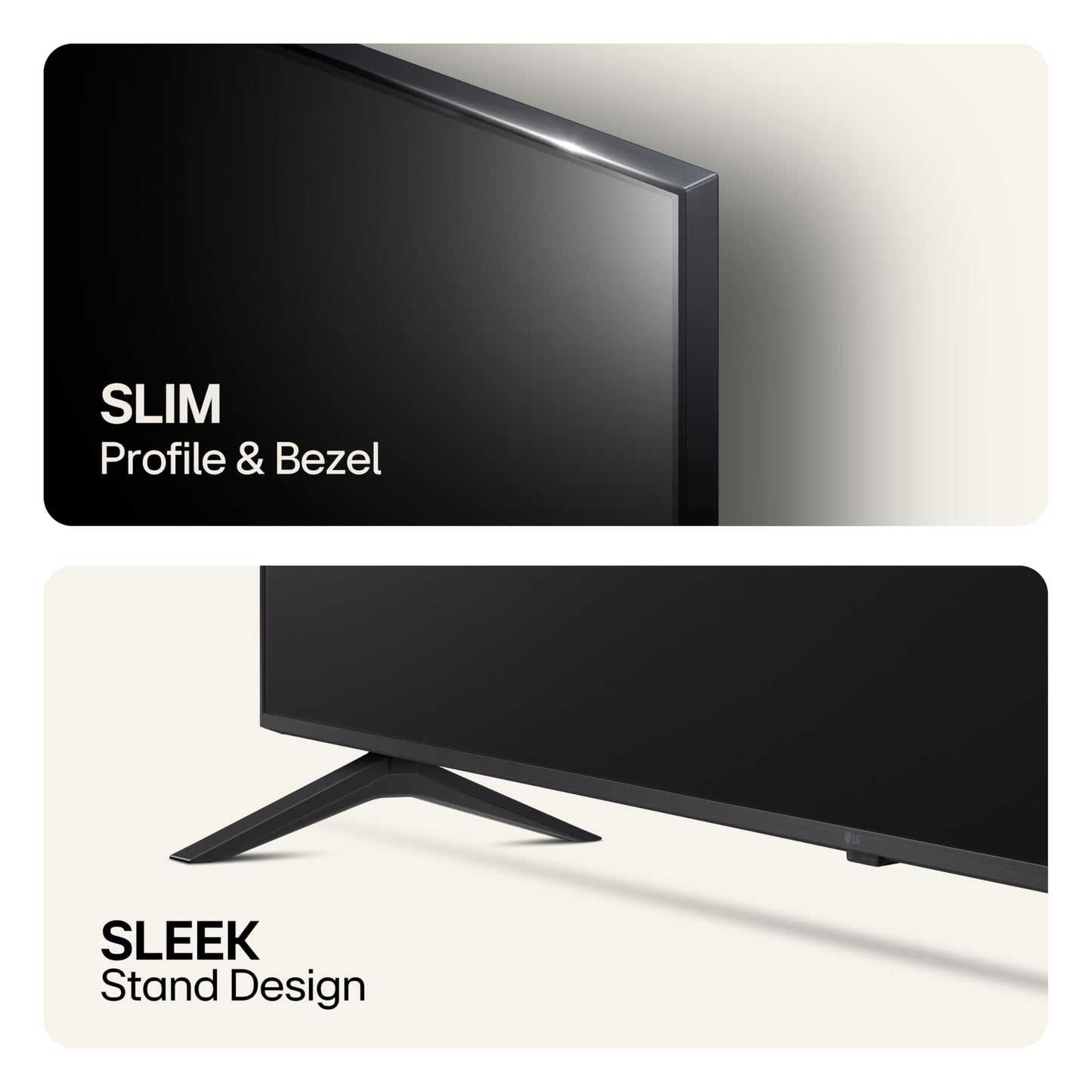 LG 43UT73006LA 43-Inch 4K UHD Smart TV, α5 AI Processor Gen7, Freeview Play and Amazon Alexa, 60Hz, Ashed Blue [Model 2024]