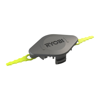 Ryobi 18V ONE+ Cordless Lawnmower and Grass Trimmer Kit (1 x 4.0Ah), Green