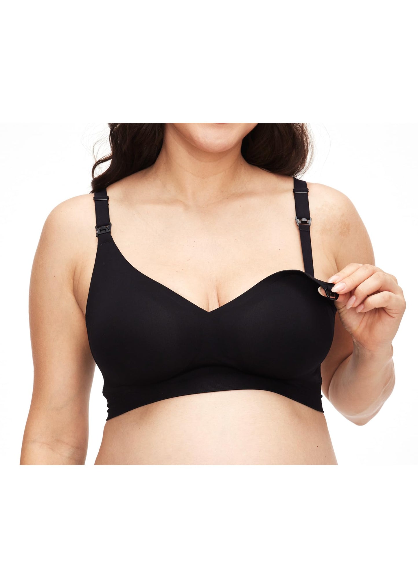 HOFISH 3PACK Full Bust Seamless Nursing Maternity Bras
