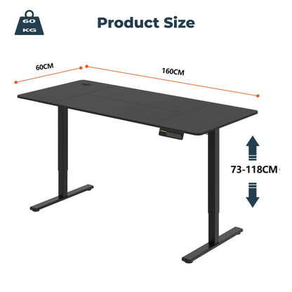 SANODESK QS+110 * 60 Electric Standing Desk