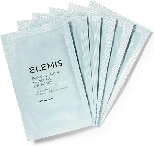 Elemis Pro-Collagen Hydragel Eye Masks, Eye Mask for Fine Lines, 6 Masks