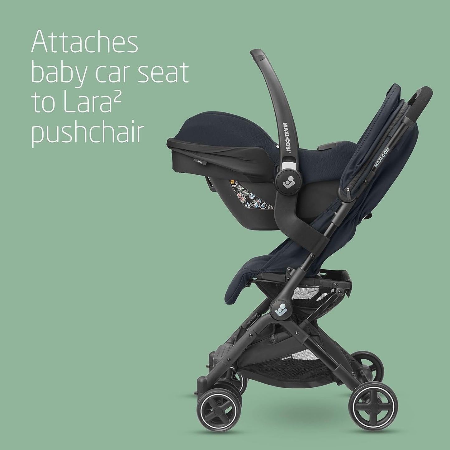 Maxi-Cosi Lara2 Pushchair, 0-4 Years, 0-22 kg, Baby Stroller