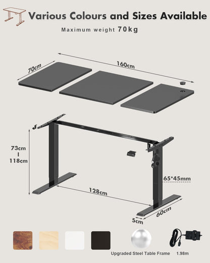 Devoko Electric Standing Desk 120x60cm