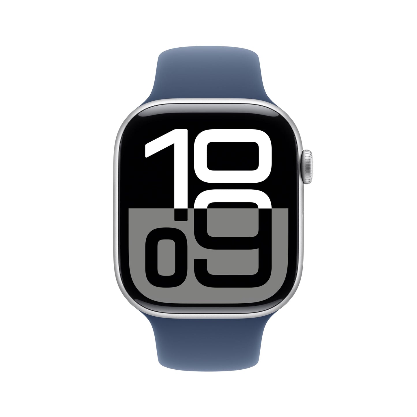 Apple Watch Series 10 GPS 42 mm Smartwatch with Jet Black Aluminium Case with Black Sport Band - S/M. Fitness Tracker, ECG App, Always-On Retina Display, Water Resistant