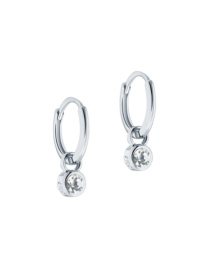Ted Baker Sinalaa Crystal Huggie Hoop Earrings For Women