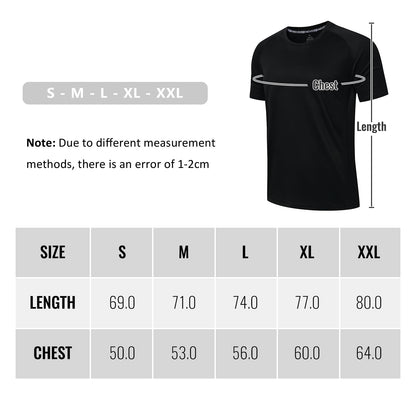 3 Pack Mens Running T Shirts Gym Clothes ShirtsQuick Dry Moisture Wicking Athletic Shirt Breathable Cool Workout Tshirts