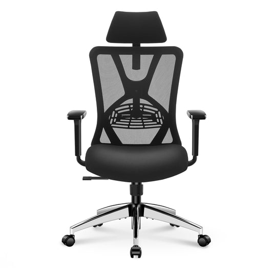 Ticova Ergonomic Office Chair - High Back Desk Chair with Adjustable Lumbar Support