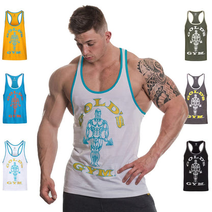 Gold's Gym GGVST004 Men's Training Sports Fitness Tank Top