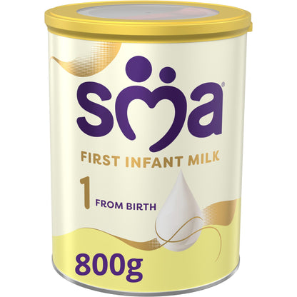 SMA First Infant Baby Milk Powder Formula , from birth , 1.2 kg (Pack of 1),packaging may vary