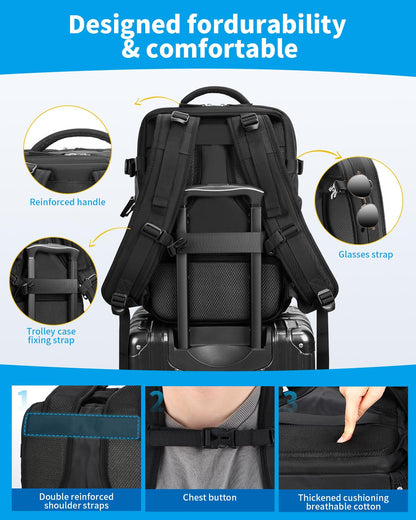 Cabin Bags for Ryanair 40x20x25 Underseat Travel Bag