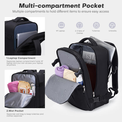 Xkdoai for Ryanair Cabin Bags 40x20x25