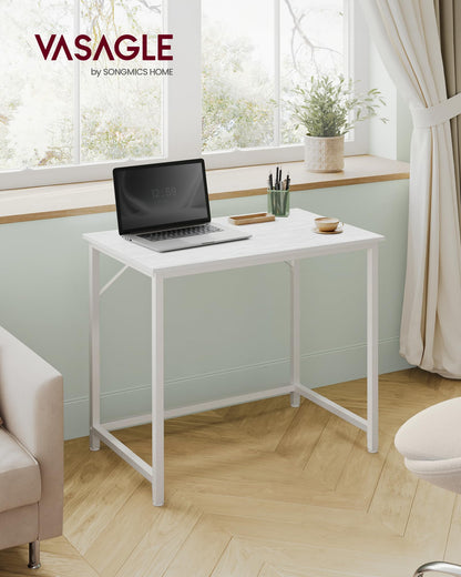 VASAGLE Computer Desk, Writing Desk, Small Office Table
