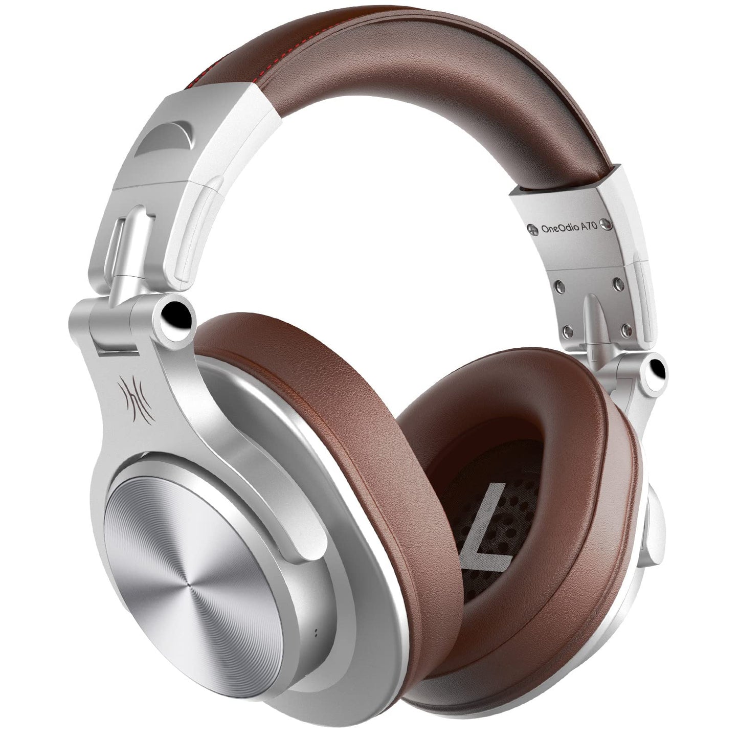 OneOdio A70 Bluetooth Headphones Over Ear, 72 Hrs Playtime, Monitor Level Stereo Sound Quality, Foldable Wireless＆Wired DJ Headphone, Professional Studio Headphones for DJ/TV/PC/Phone