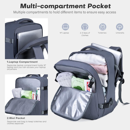 Xkdoai for Ryanair Cabin Bags 40x20x25