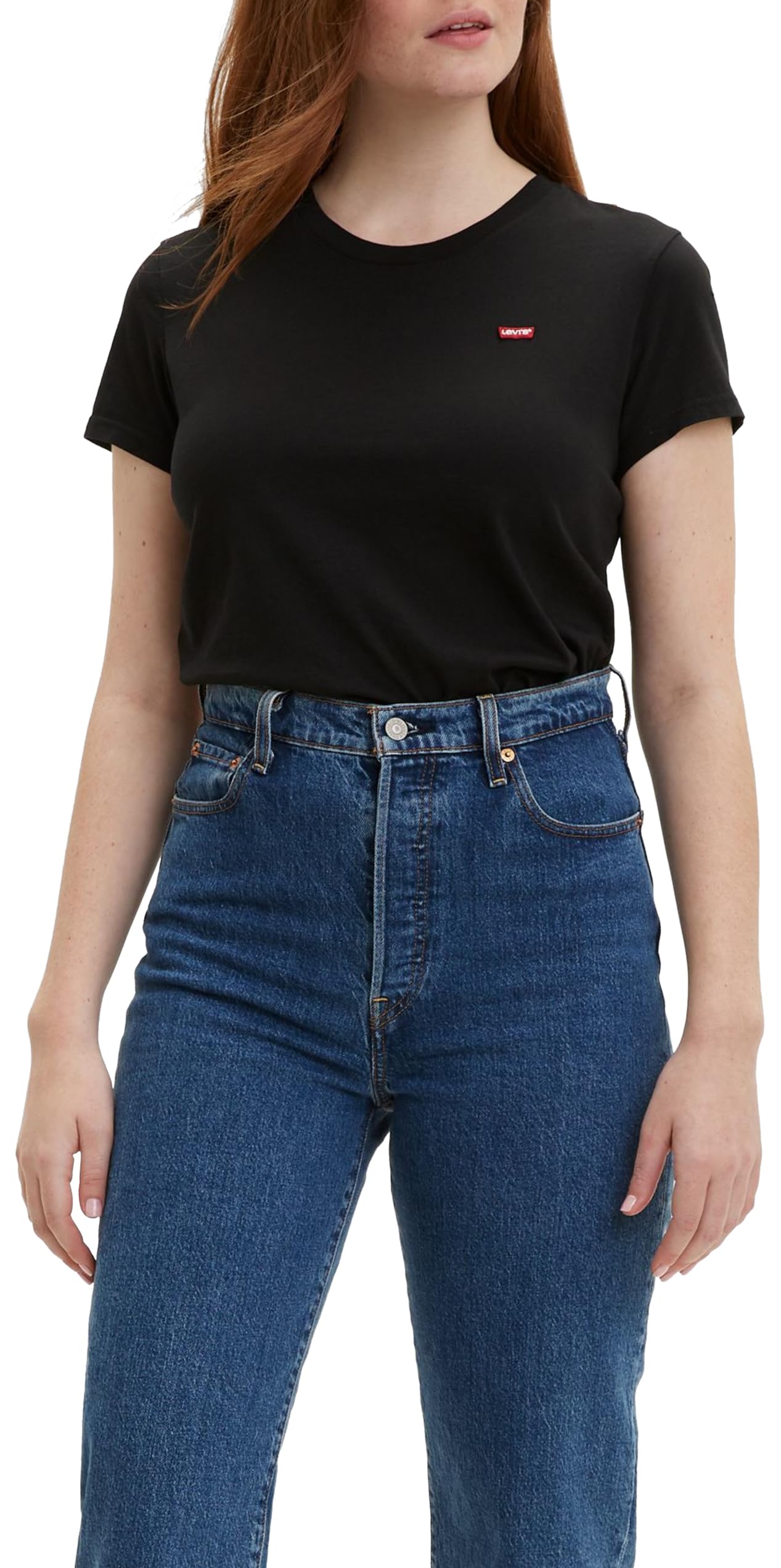 Levi's Women's The Perfect Tee T-Shirt, Core Chesthit Logo