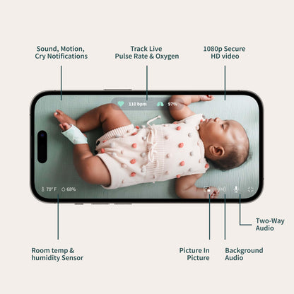 Owlet® Dream Bundle 2 Smart Baby Monitor