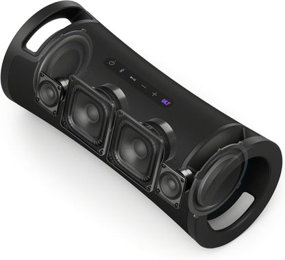 Sony ULT FIELD 7 - Wireless Bluetooth Portable Speaker with ULT POWER SOUND, Ultimate Deep BASS, X Balanced Speaker, 30 HR Battery, IP67, Waterproof, LED Lighting, Mic, Guitar Input - Black