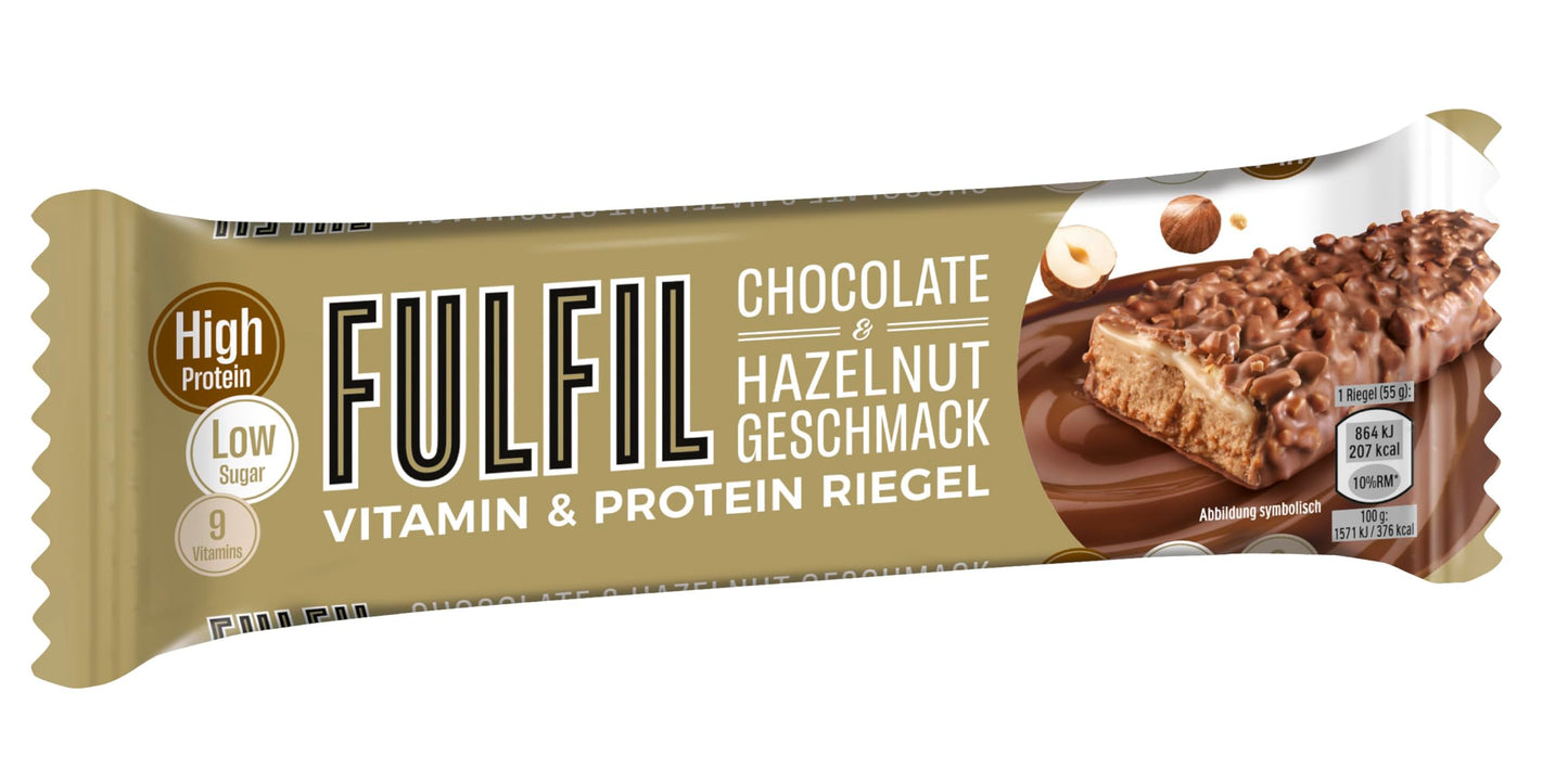 FULFIL Vitamin and Protein Bars (15 x 55 g Bars)