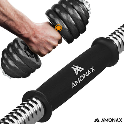 Amonax 20kg 30kg Cast Iron Adjustable Dumbbells