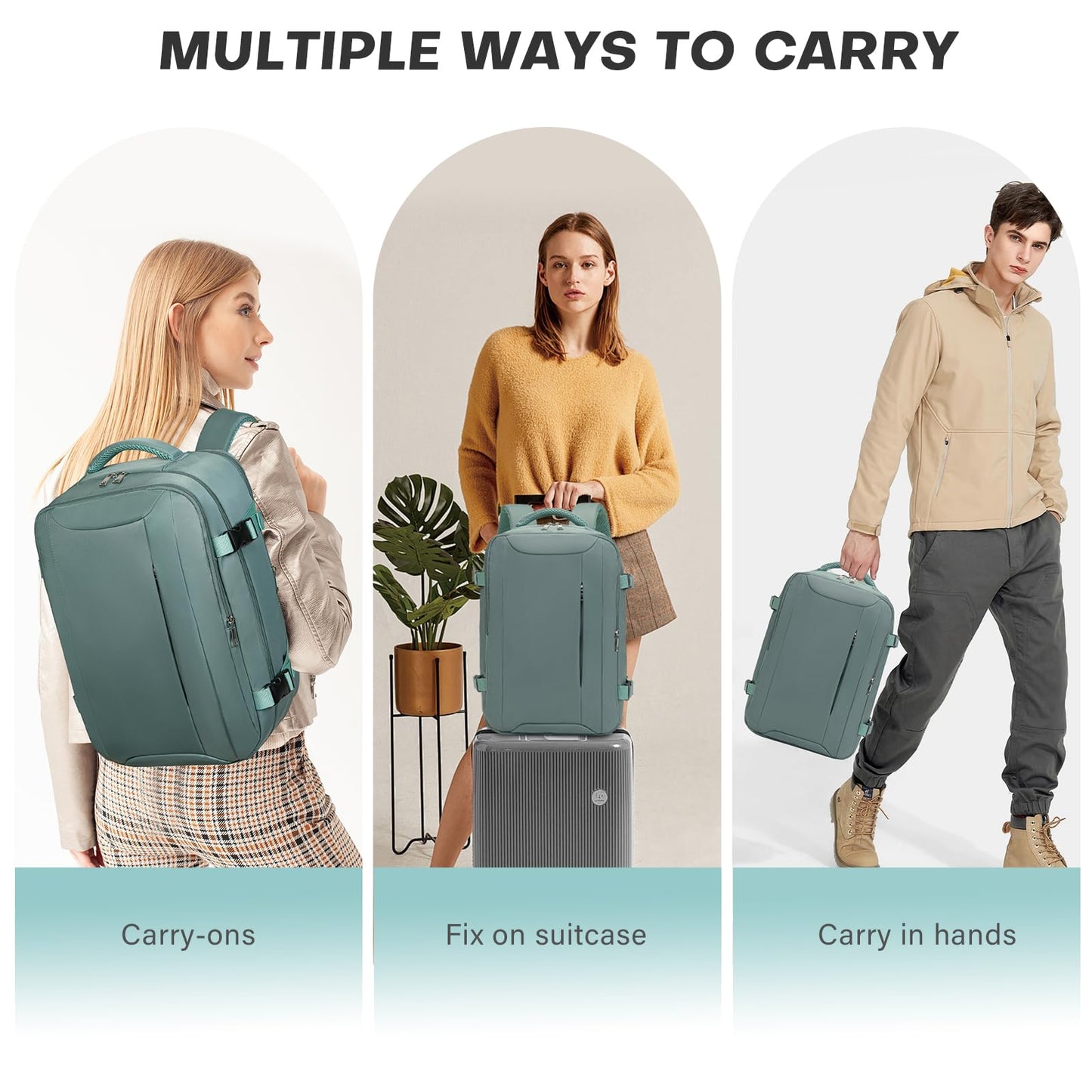 Xkdoai for Ryanair Cabin Bags 40x20x25