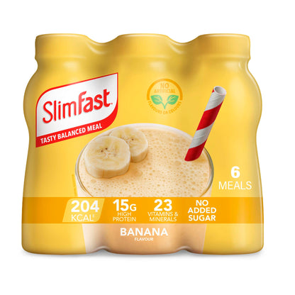 SlimFast Ready To Drink Chocolate Flavour Shake, 6 x 325ml