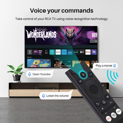 RCA Roku TV 32" Smart TV, RK32HN1 32 Inch HD TV with Apple TV+ BBC Netflix Freeview, DVB-T2/T Dolby Audio HDMI USB, Ideal Television for Small Lounge