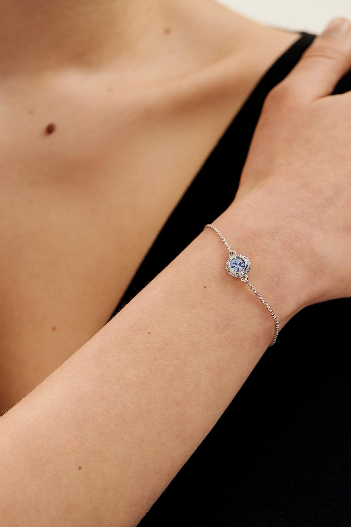 Ted Baker Soleta Solitaire Sparkle Crystal Adjustable Bracelet For Women