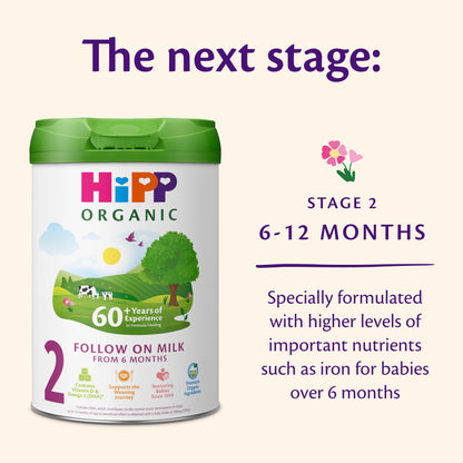 HiPP Organic 1 First Milk Ready To Feed 200ml (pack of 6)