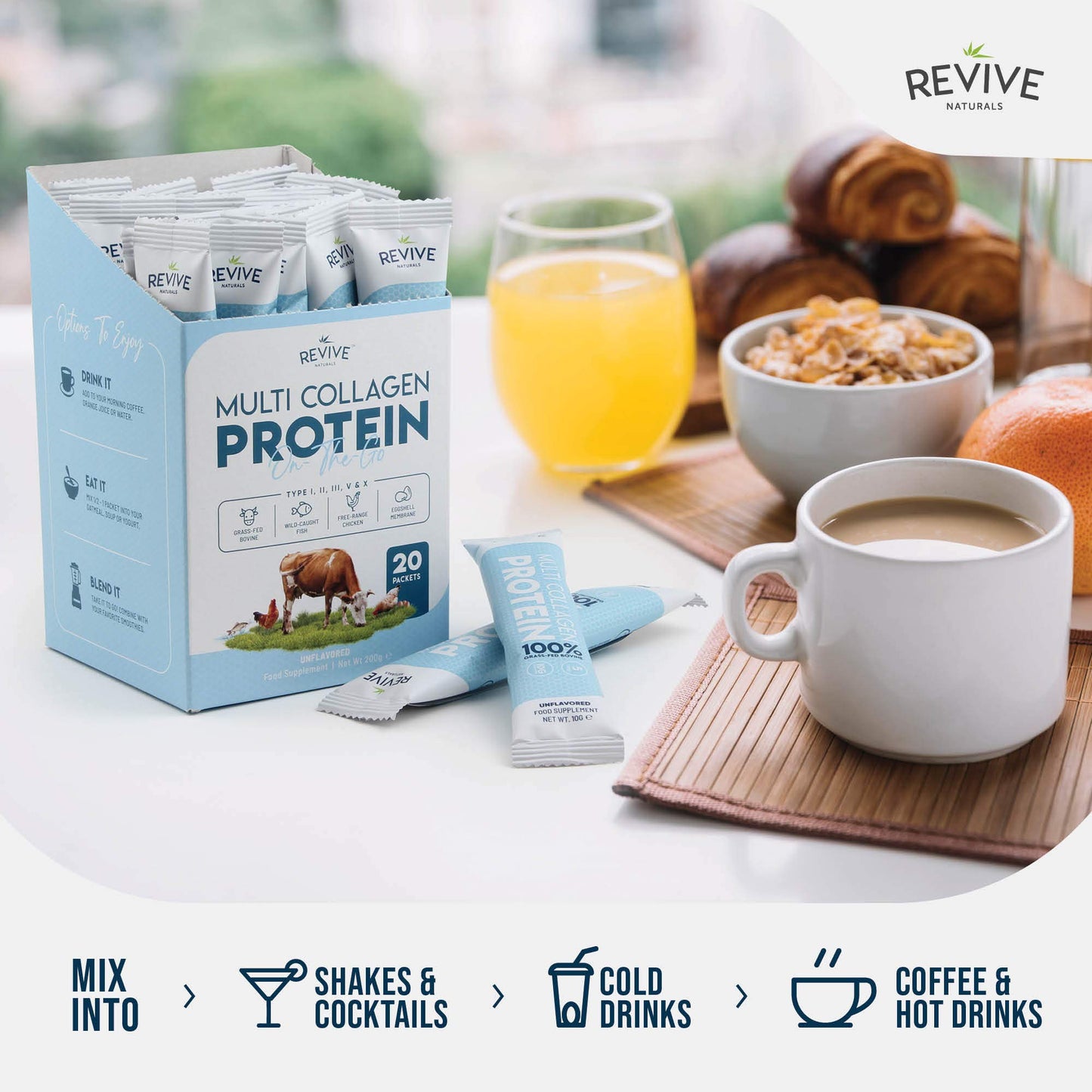 Multi Collagen Protein Powder 400g