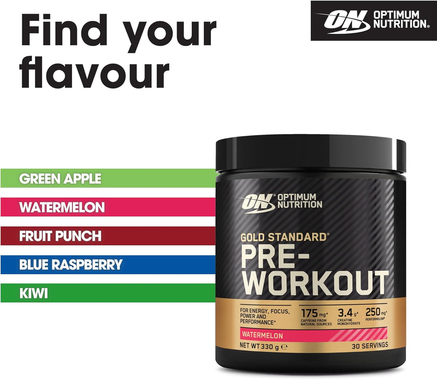 Optimum Nutrition Gold Standard Pre Workout Powder