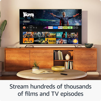 Amazon Fire TV Stick HD (Newest gen), free and live TV, Alexa Voice Remote, smart home controls, HD streaming