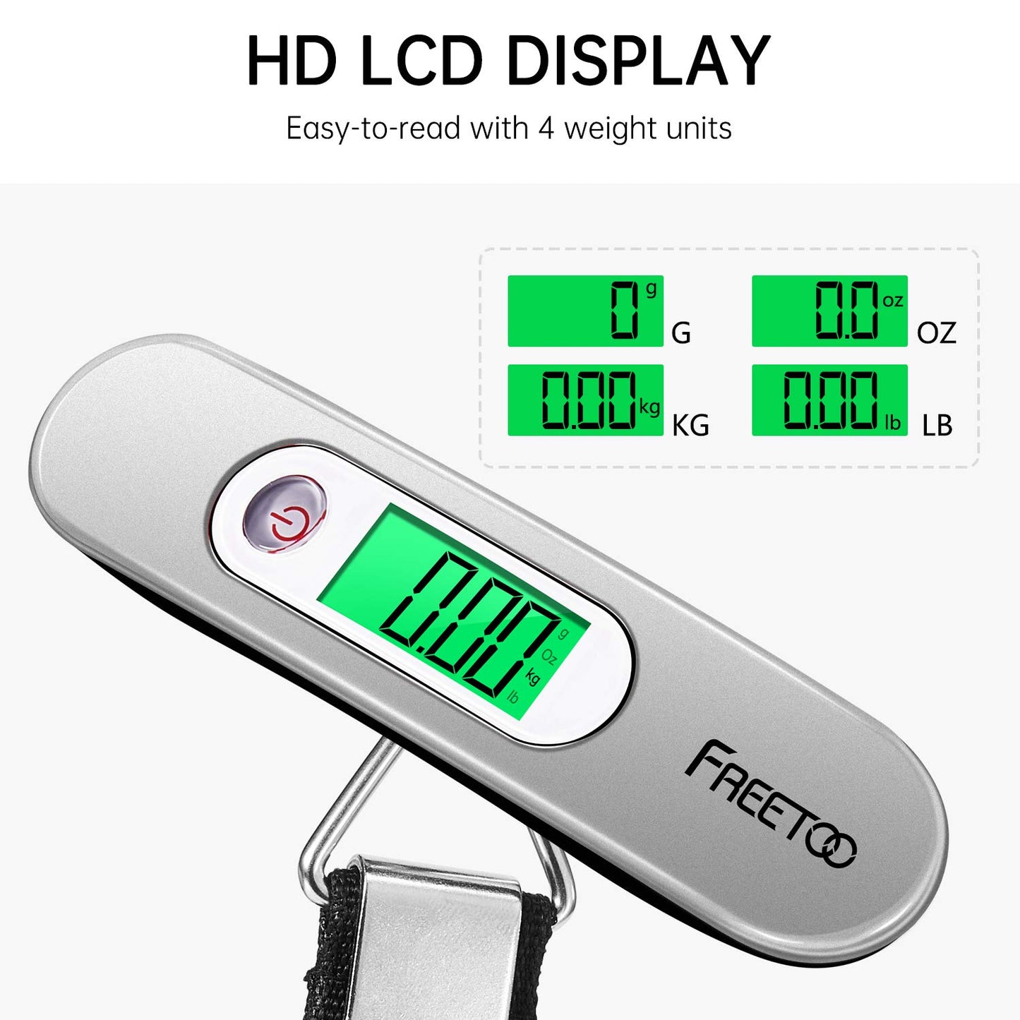 Luggage Scale Portable Digital Weight Scale for Travel Suitcase