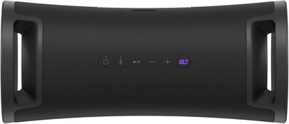 Sony ULT FIELD 7 - Wireless Bluetooth Portable Speaker with ULT POWER SOUND, Ultimate Deep BASS, X Balanced Speaker, 30 HR Battery, IP67, Waterproof, LED Lighting, Mic, Guitar Input - Black