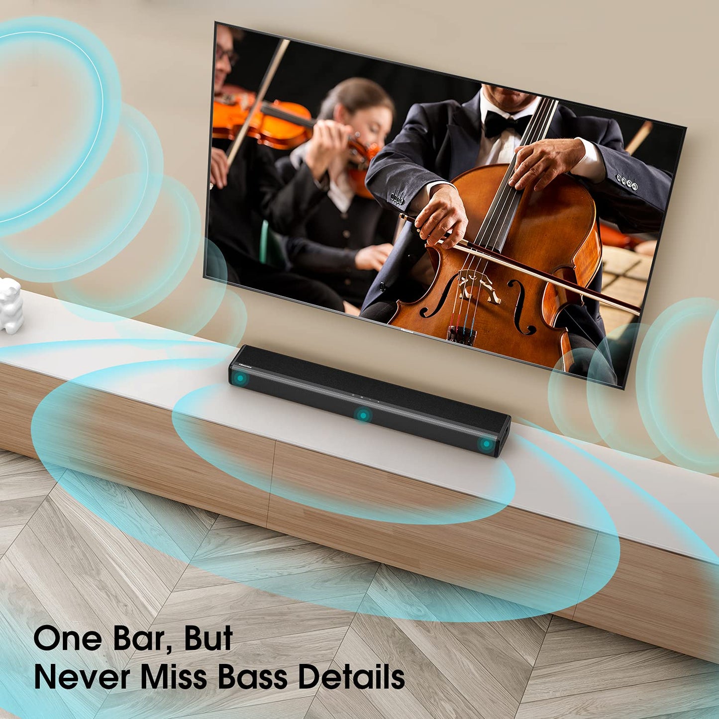 Hisense 43 Inch 4K Smart TV 43E6NTUK - Dolby Vision, Game Mode PLUS with 60Hz VRR ALLM, Smooth Motion, AI Sports Mode, Vidaa OS with Freely, Youtube, Netflix and Disney+ & Now TV (2024 Model)