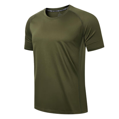 3 Pack Mens Running T Shirts Gym Clothes ShirtsQuick Dry Moisture Wicking Athletic Shirt Breathable Cool Workout Tshirts