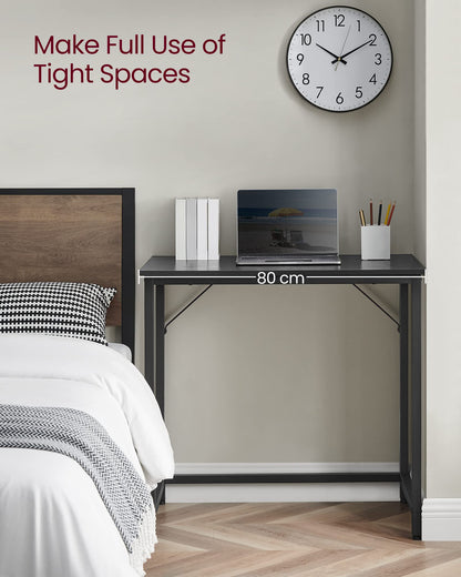 VASAGLE Computer Desk, Writing Desk, Small Office Table
