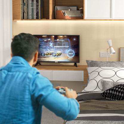 RCA Roku TV 32" Smart TV, RK32HN1 32 Inch HD TV with Apple TV+ BBC Netflix Freeview, DVB-T2/T Dolby Audio HDMI USB, Ideal Television for Small Lounge