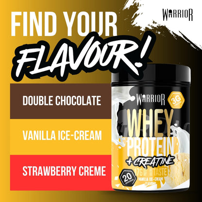Warrior Whey Protein Powder 500g