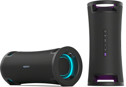 Sony ULT FIELD 7 - Wireless Bluetooth Portable Speaker with ULT POWER SOUND, Ultimate Deep BASS, X Balanced Speaker, 30 HR Battery, IP67, Waterproof, LED Lighting, Mic, Guitar Input - Black