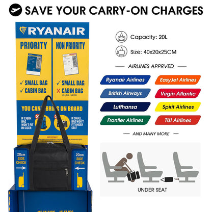 CNMTCCO for Ryanair Cabin Bag 40x20x25