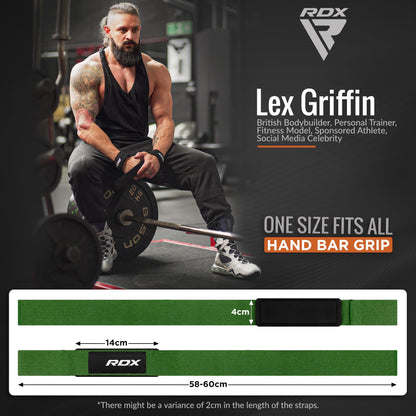 RDX Weight Lifting Straps Deadlifting Powerlifting