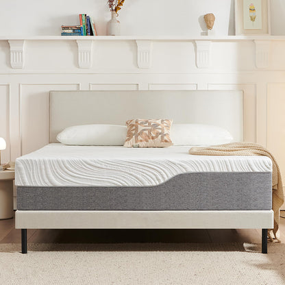 Double Mattress, Memory Foam Mattress, Medium Firm, Breathable Knitted, Soft and Skin Friendly Cloth, Mattresses in a box (135x190x20cm)