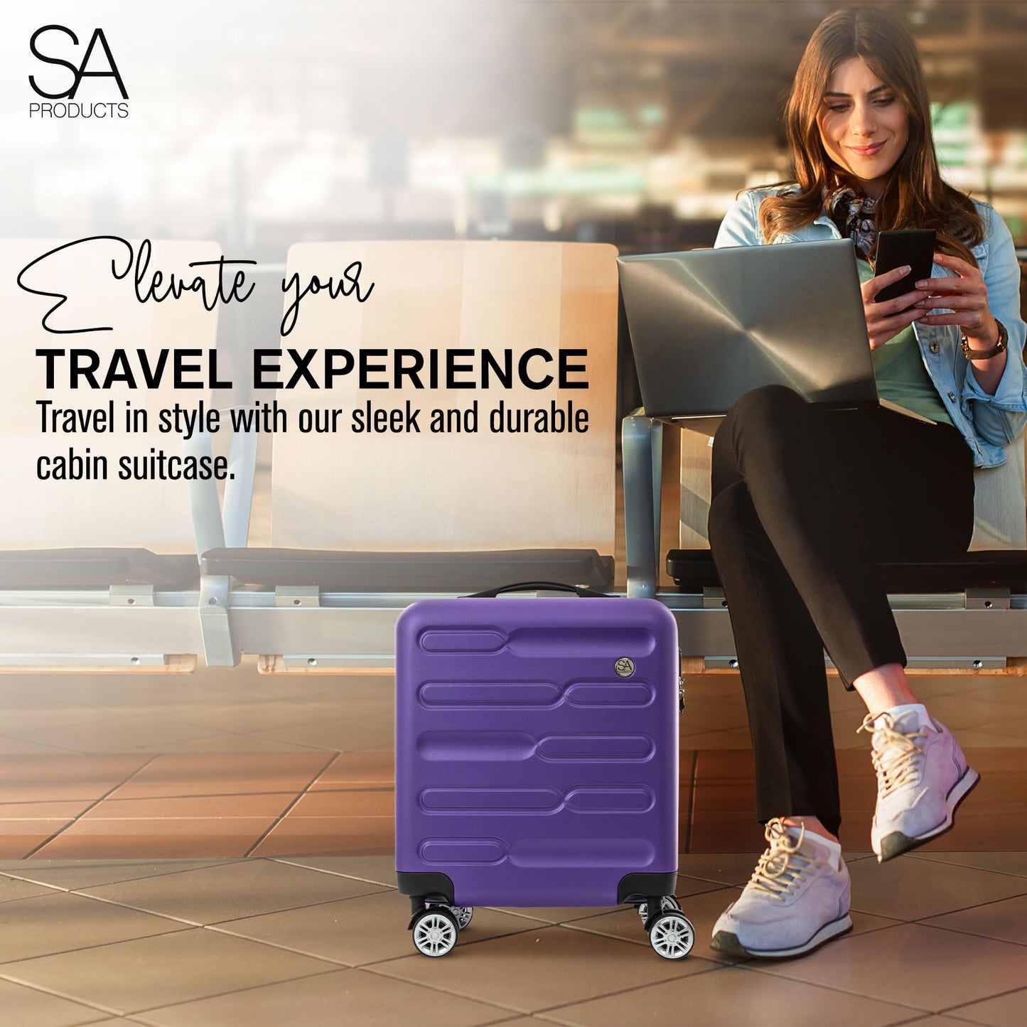 Cabin Suitcase | 34L Carry On Suitcase, Cabin Bag