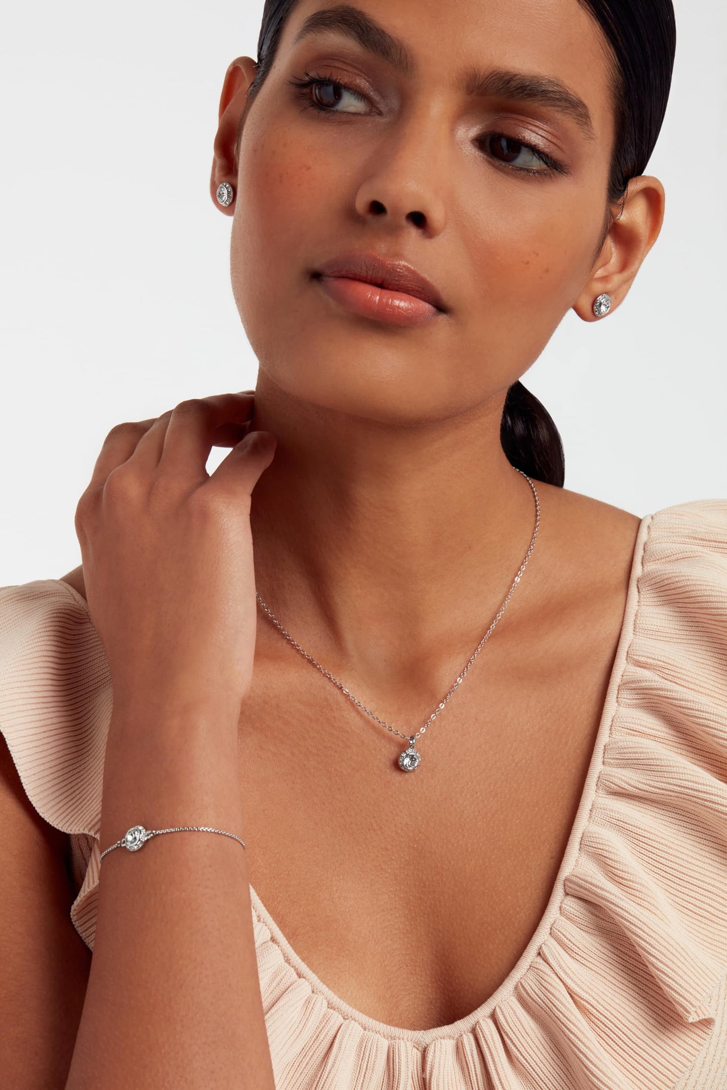 Ted Baker Soleta Solitaire Sparkle Crystal Adjustable Bracelet For Women