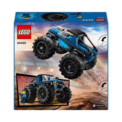 LEGO City Blue Monster Truck Toy for 5 Plus Year Old Boys & Girls