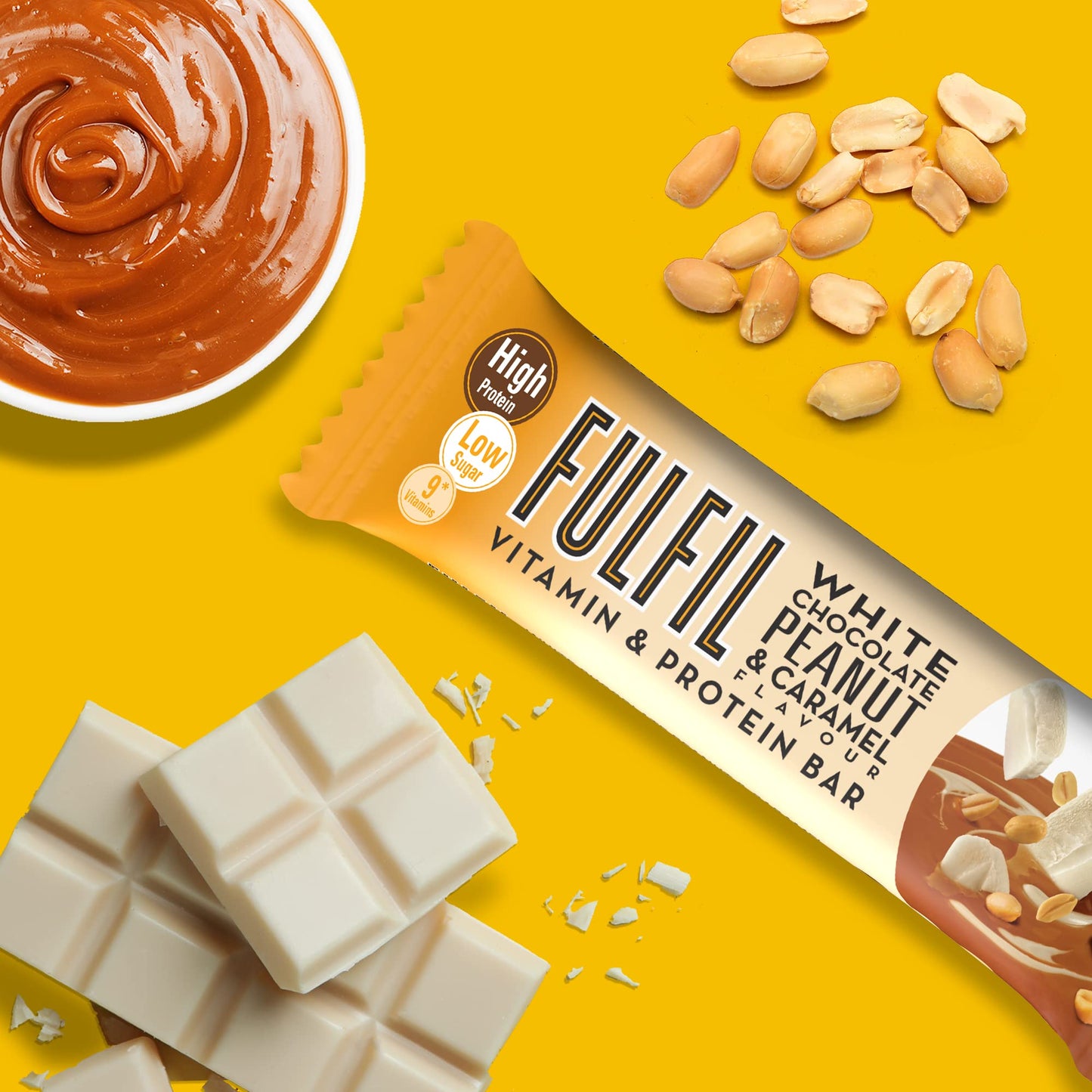 FULFIL Vitamin and Protein Bars (15 x 55 g Bars)